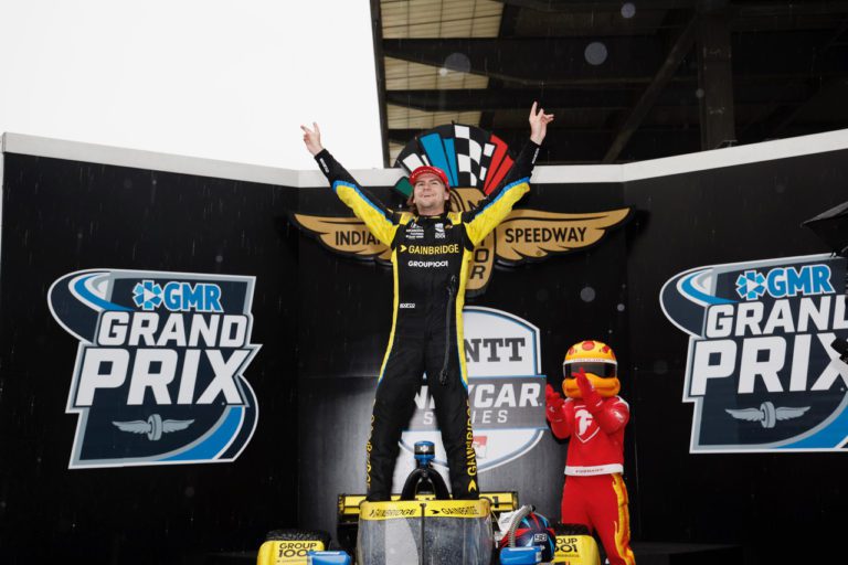 Honda Scores 1-2 Finish in Wet & Wild Indy Road Race (2)