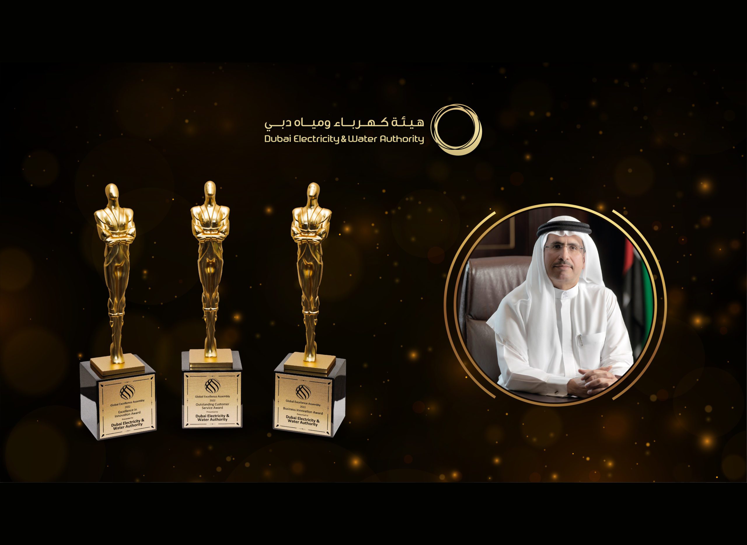 DEWA wins three Global Excellence Assembly awards 2022 in the USA, scoring maximum points