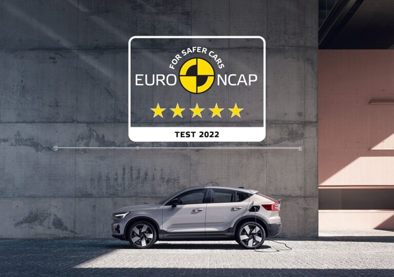 Fully electric C40 Recharge continues Volvo Cars five-star streak in Euro NCAP safety testing (1)