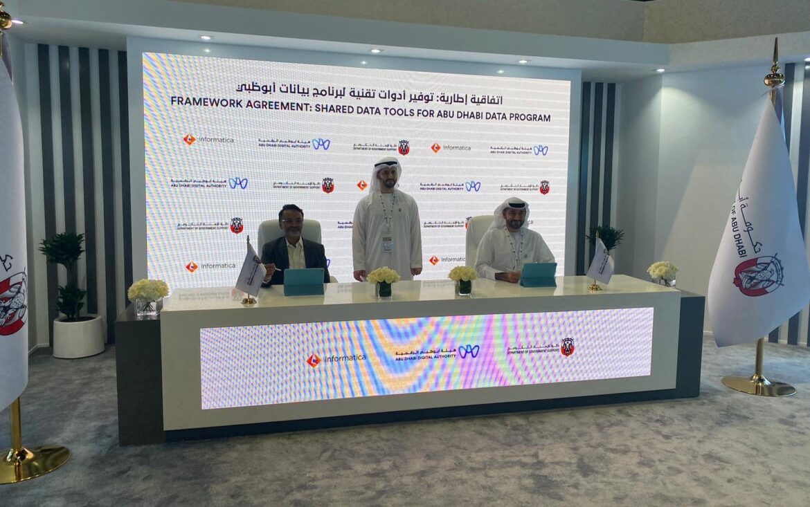 Informatica and Abu Dhabi Digital Authority Sign Strategic Partnership to Accelerate Digital Transformation