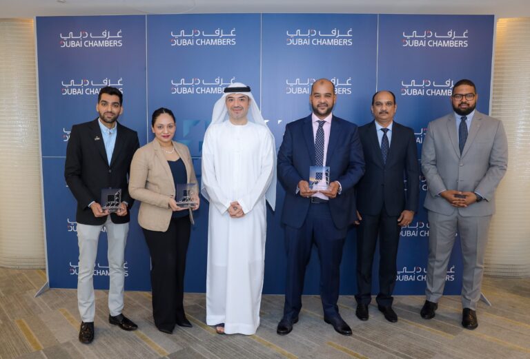 Hassan Al Hashemi during the Exporter of the Month event
