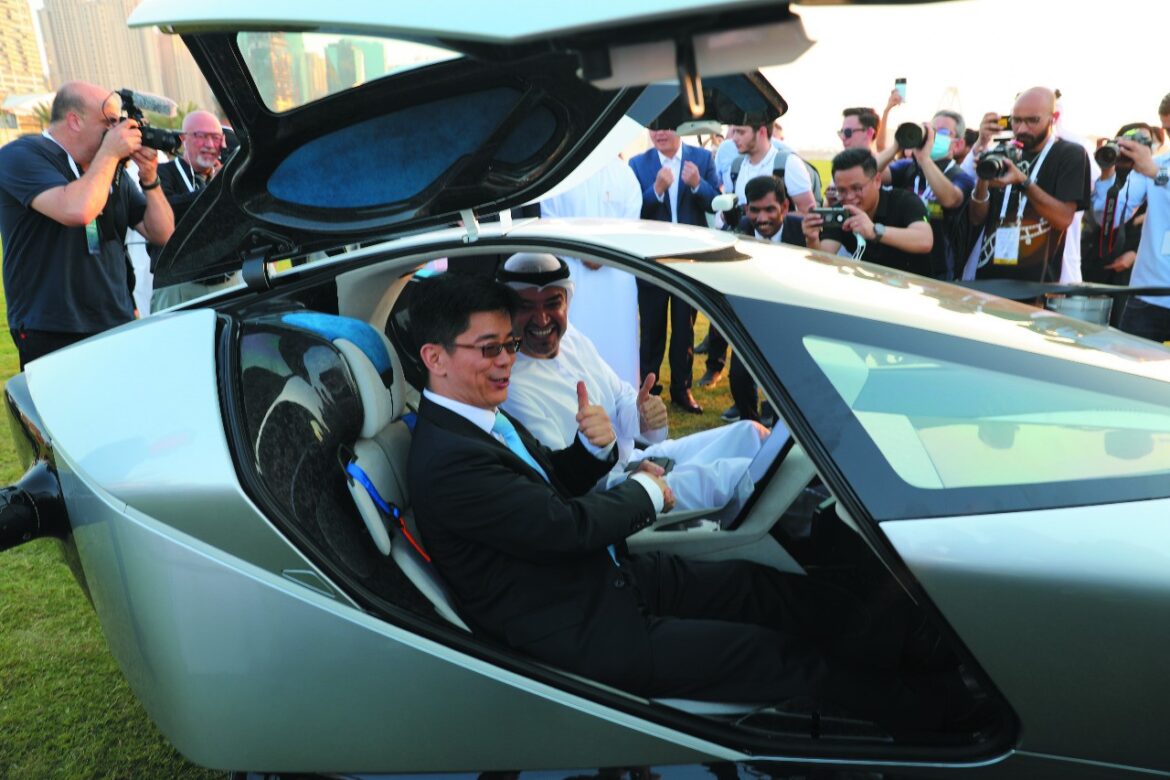 XPeng’s eVTOL flying car X2 makes history with first public test flight in Dubai