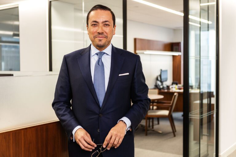 Investcorp CEO Hazem Ben Gacem Portrait by Michael Weschler Phot