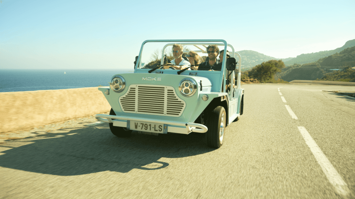 ORIGINAL MOKE BRAND BACK IN AMERICA AFTER 40 YEARS WITH NEW ELECTRIC MOKE CALIFORNIAN