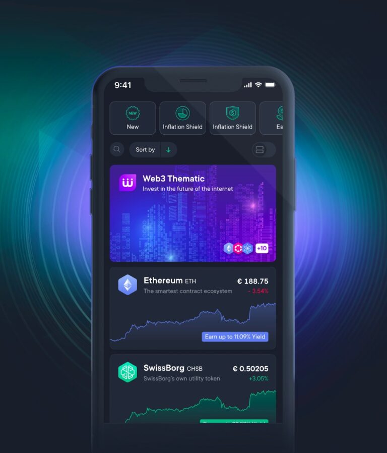 Image - SwissBorg App Interface