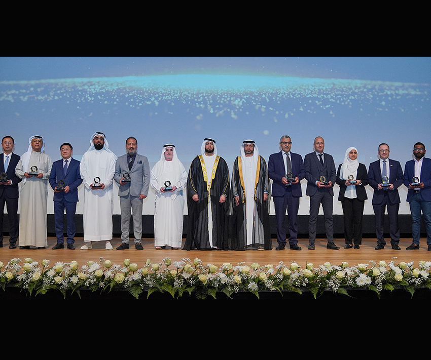 Rashid bin Hamdan bin Rashid Al Maktoum honours winners of&nbsp;“Excellence and Creative Engineering Award“