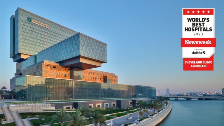 Cleveland Clinic Abu Dhabi- Newsweek's World's Best Hospitals 2023 ranking