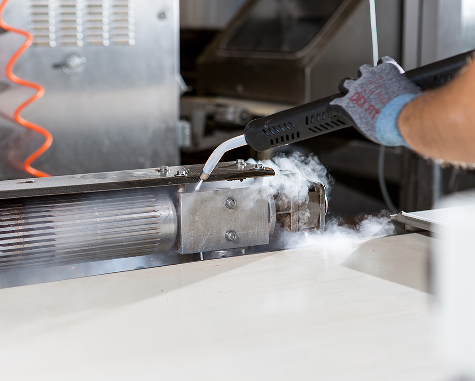 Dry Steam Cleaning Offers an Effective, Less Labor-Intensive, and Less Water-Intensive Solution for Cleaning and Sanitizing Food Processing Facilities