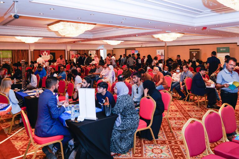 Hundreds of UAE students and parents line up for admission into Canadian Universities at Study in Canada Exhibition organised by GLinks Group