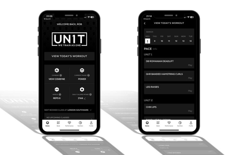 GLOBAL FITNESS BRAND UN1T OFFERS A NEW PERSONAL PERFORMANCE TRACKING APP FOR EACH MEMBER