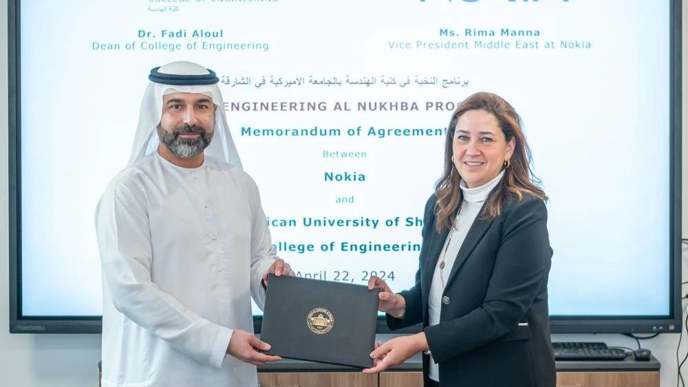 AUS partners with Nokia to advance engineering education through Al Nukhba program