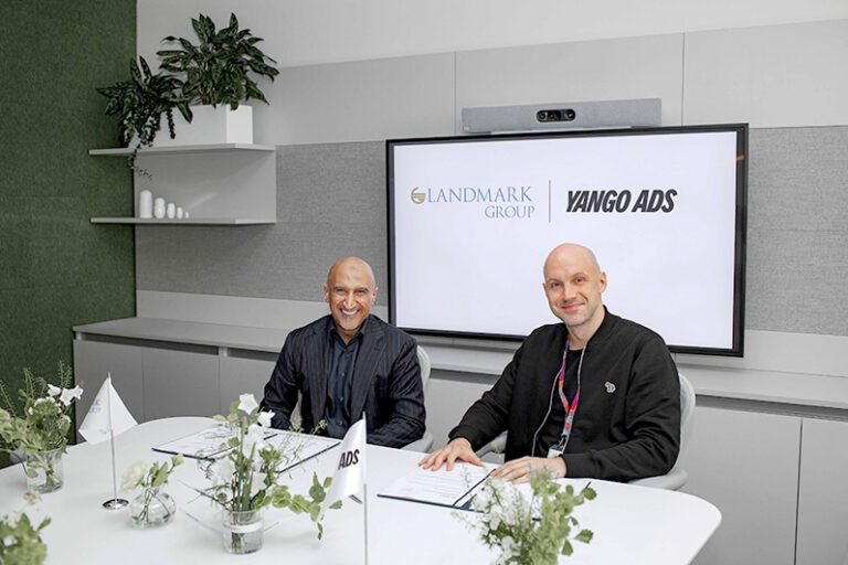 Yango Ads Retail Media and Landmark Reach partnership