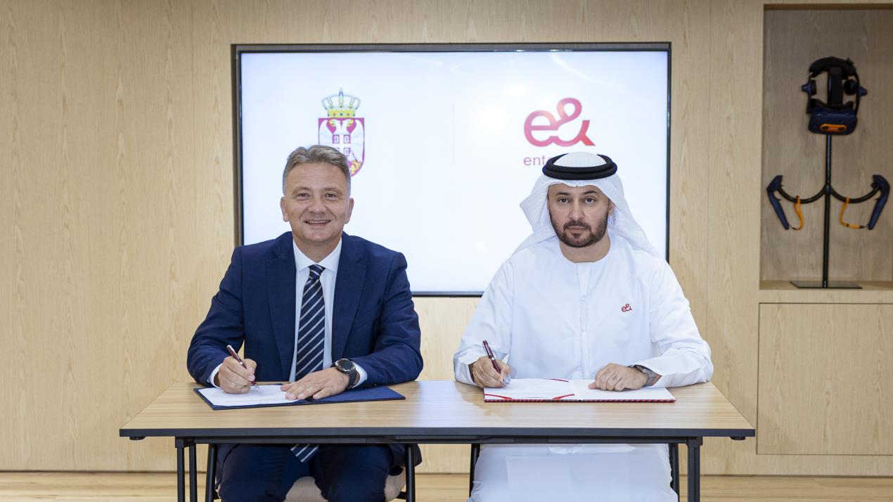 e& enterprise and Serbia’s Office for IT and eGovernment ink landmark deal to strengthen regional digital infrastructure