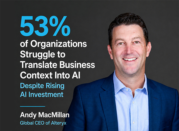 Andy MacMillan, Global CEO of Alteryx