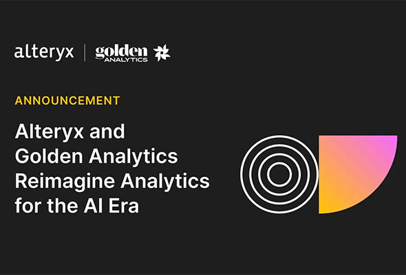 Image - Alteryx and Golden Analytics partner to help organizations reimagine analytics for the AI era copy