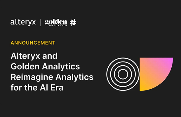 Image - Alteryx and Golden Analytics partner to help organizations reimagine analytics for the AI era copy